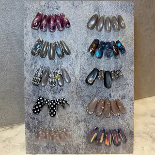 ネイル she nail studio所属・パラジェル/スカルプ Oerbaのネイルデザイン