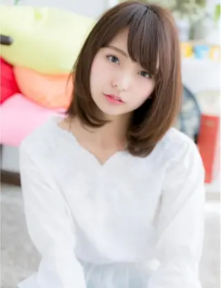 ミディアム macaron郡山駅前店所属・北田 千鶴のヘアスタイル