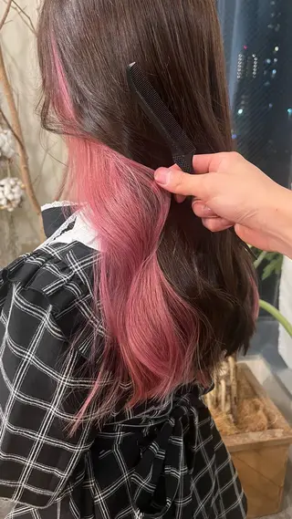 セミロング カラー hair&spa ciel所属・hair&spa ciel/川島　空のヘアスタイル