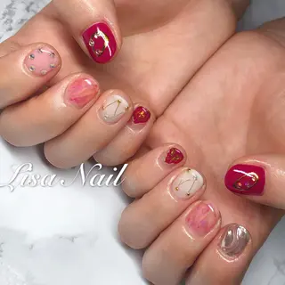 ネイル 🎀 RI🎀のネイルデザイン