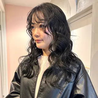 ロング パーマ 🍈yurina 福岡/パーマ🍈のヘアスタイル