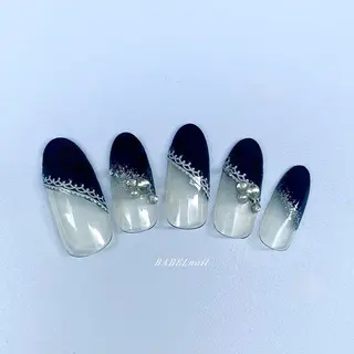 ネイル BABELバベル所属・江戸川橋✨BABEL 【バベル】大人可愛いのネイルデザイン