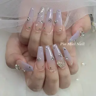 ネイル HANA 長さだしのネイルデザイン