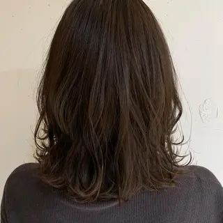 ミディアム カラー newi 京橋 【yuuki】のヘアスタイル