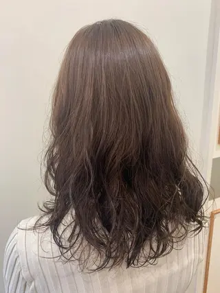 セミロング ボブ/美髪矯正 /佐藤　奈巳のヘアスタイル