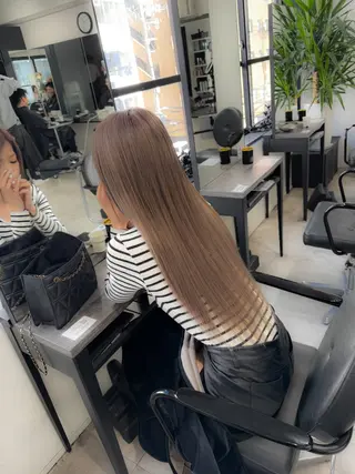 ロング 黒木 大武のヘアスタイル