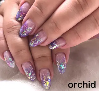 ネイル orchid ♡オーキッドのネイルデザイン