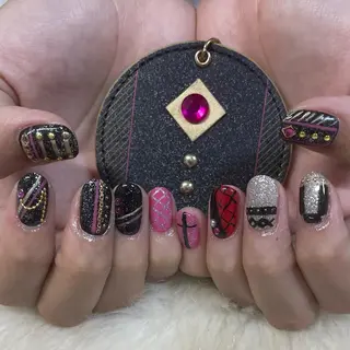 ネイル 黒川 実祐のネイルデザイン