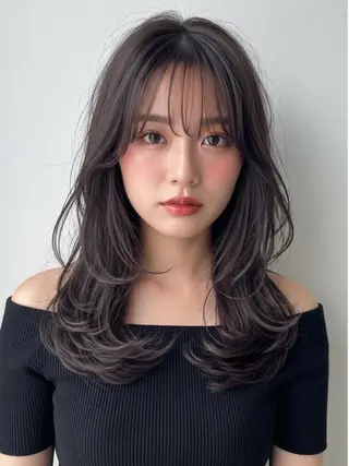 ロング 似合わせボブ✖️ 韓国レイヤー✨小関のヘアスタイル