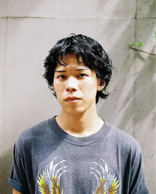 パーマ メンズ 似合わせカット /パーマ岡本淳平のヘアスタイル