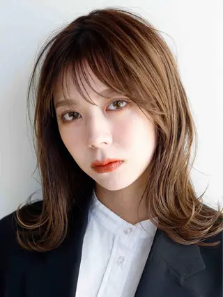 ミディアム パーマ/ダブルカラー ブリーチ⭐️海斗のヘアスタイル