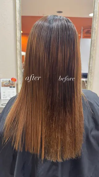 ロング 透明感カラー/ボブ/ yuukaのヘアスタイル