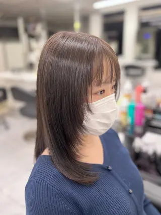 ロング カラー 韓国レイヤーカット /REIのヘアスタイル