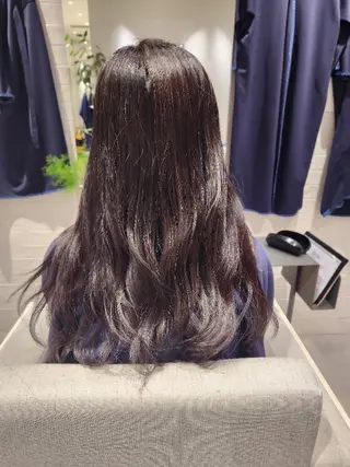 ロング カラー 💜艶髪カラー💜 🎶富川美希🎶のヘアスタイル