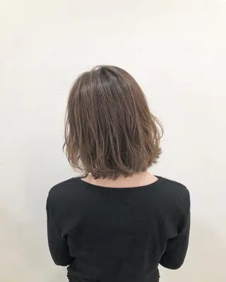 ミディアム カラー ニュアンスカラー🫧 加納のヘアスタイル