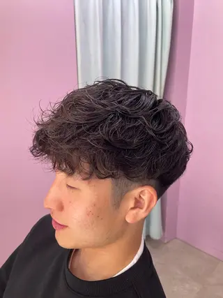 ショート パーマ 高尾亮輔/ ボブ特化美容師のヘアスタイル