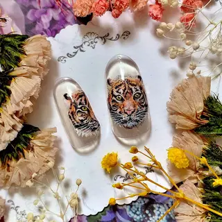 ネイル シェアサロンLei.g(レイジー)所属・3Dアートネイル💗 都築レナのネイルデザイン