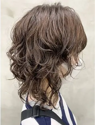 ミディアム Natural  池袋店所属・♣️相原 拓歩♣️のヘアスタイル