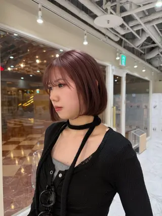 ミディアム カラー 韓国ヘア🇰🇷艶 カラー/sakuraのヘアスタイル