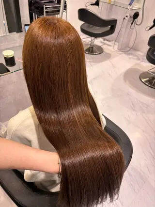 ロング カラー 表参道♡暗髪^ྀི 艶カラー♡アユミのヘアスタイル