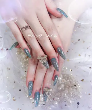 ネイル ラベンダー💖日暮里 ルル💖ネイルのネイルデザイン