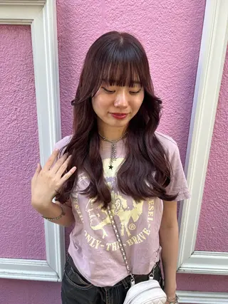 ロング レイヤー／マツエク 💋𝑨𝑵𝑵𝑨のヘアスタイル