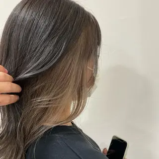 セミロング カラー 🌼杉田 胡桃🌼のヘアスタイル