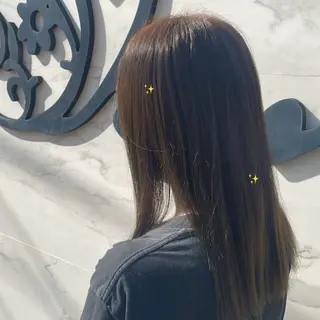 カラー 原田 雪花凜のヘアスタイル