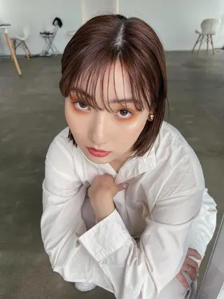 ショート カラー EMANON share salon所属・ボブ特化🍃 ANDYのヘアスタイル