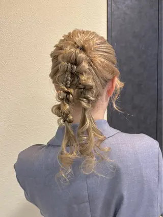 ヘアアレンジ Mila hinaのヘアスタイル