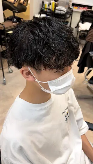 ショート パーマ メンズ メンズStylist 山根慧のヘアスタイル