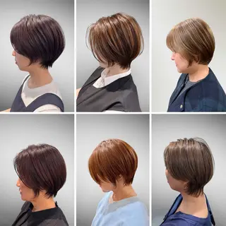 ショート カラー ショート/ボブ/ レイヤー✂鷲田竜也のヘアスタイル