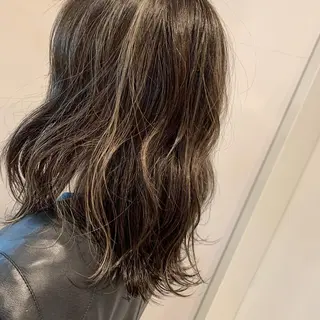 ミディアム カラー レイヤーカット/ ヘッドスパ/ゆうきのヘアスタイル