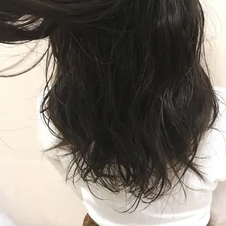 ロング パーマ ヘアアレンジ 【Sweep】おじま のぞみのヘアスタイル