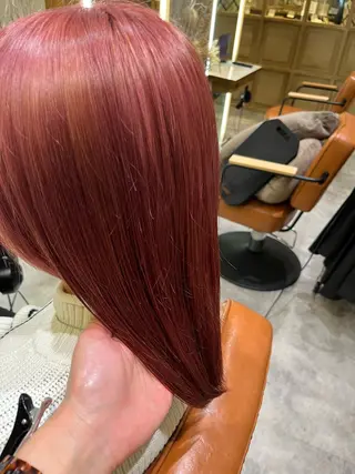 ミディアム カラー olelo国立🐟 Maho🐟のヘアスタイル