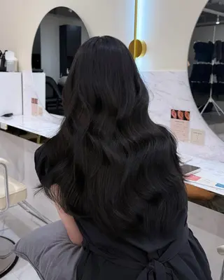 ロング カラー 韓国ヘア🇰🇷艶 カラー/sakuraのヘアスタイル