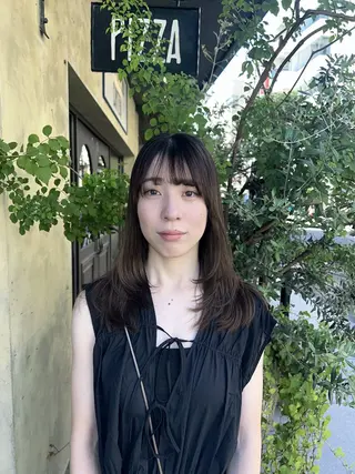 ロング ꪆৎ平行アーチ ྀི ワカナの眉毛・アイブロウイメージ