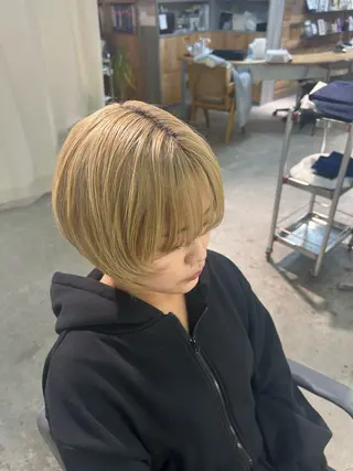 ショート 高橋 航大のヘアスタイル