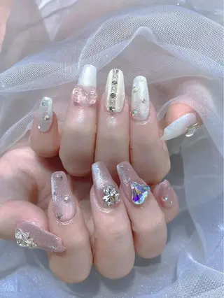 ネイル 長さだし専門店 M2　rikaのネイルデザイン