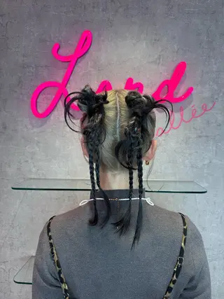 ミディアム カラー ヘアアレンジ 原宿/似合わせ/髪質 改善/レイヤー/優希のヘアスタイル