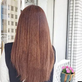 カラー おかべゆき⛄ スパ/カラー/野並のヘアスタイル