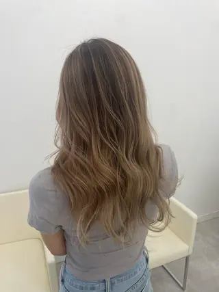 ロング カラー ヘアアレンジ 【Sweep】おじま のぞみのヘアスタイル