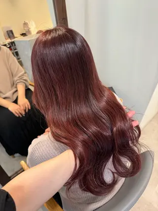 ロング カラー ayaka♡ 柔らかカラーのヘアスタイル