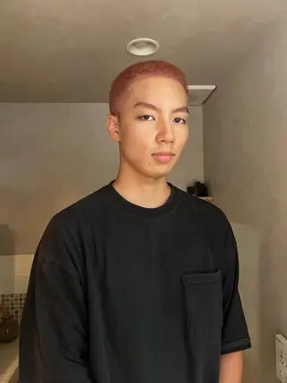 カラー メンズ nishido ハイライト/海外ヘアのヘアスタイル