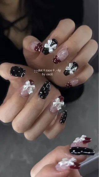 ネイル GRANDE大須 Cecil💜のネイルデザイン