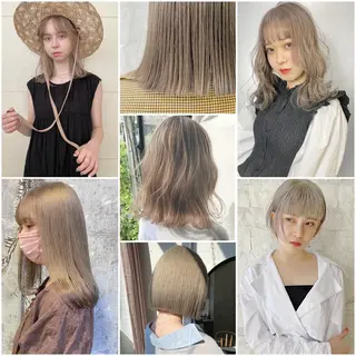 ショート カラー Piaコータロー ハイトーン&‪ボブのヘアスタイル
