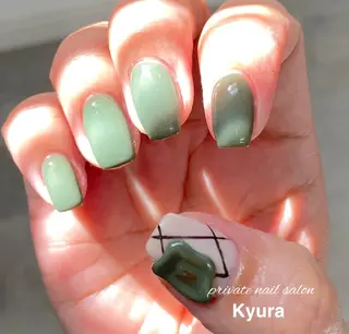 ネイル 大東市ネイルサロン 【KYURA】ｷｭﾗのネイルデザイン