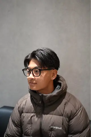 メンズ Men’s  salon ANSWER所属・SHIZUKU 大阪短髪フェードのヘアスタイル