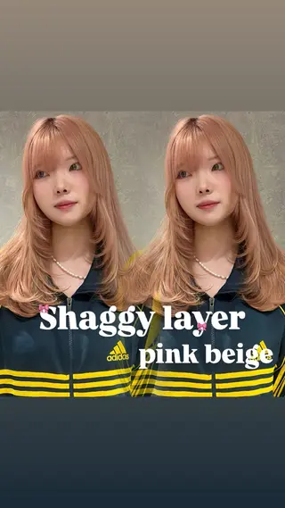 ロング AI TOKYO　S所属・mizuki 【韓国レイヤー】のヘアスタイル