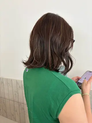 ミディアム Terve. 水野 菜々香のヘアスタイル